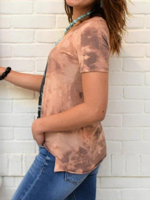 Vintage Cotton-Blend Printed Shirts & Tops