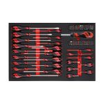 Teng Tools �C 122 Piece Mega Drive Screwdriver Set in EVA �C TEN-O-TTEMD122N