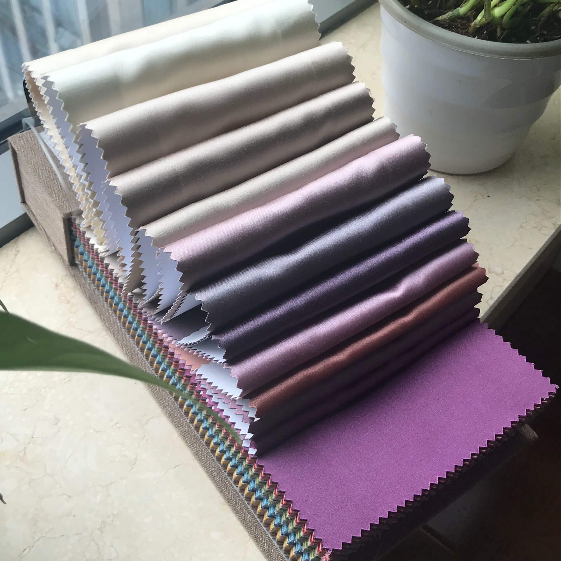 LHZ Fabric Swatch Cotton Silk Refundable Order Amount Over $399