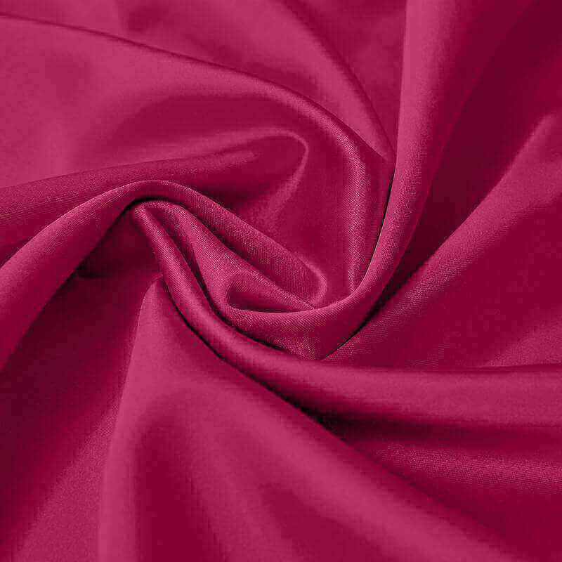 CUSTOM Lao Hang Zhou Burgundy Polyester Cotton Thermal Insulated Curtain