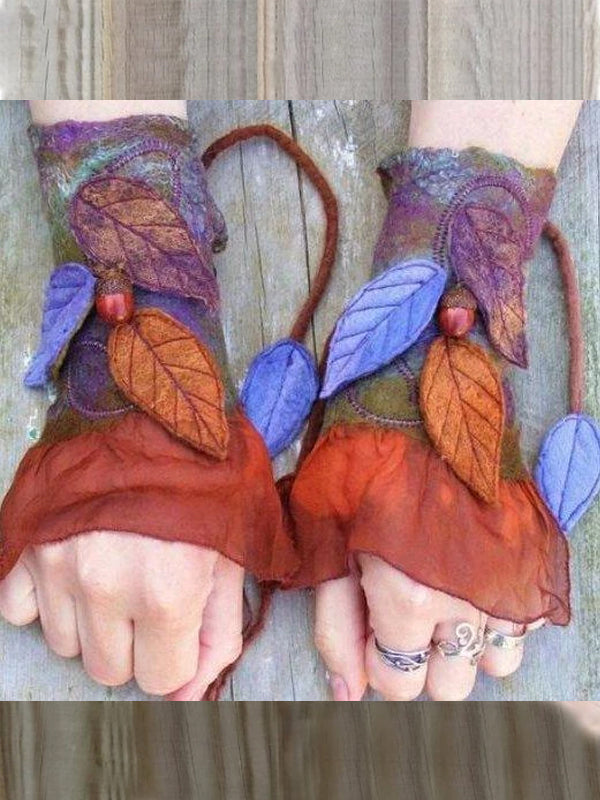 Red Vintage Gloves & Mittens