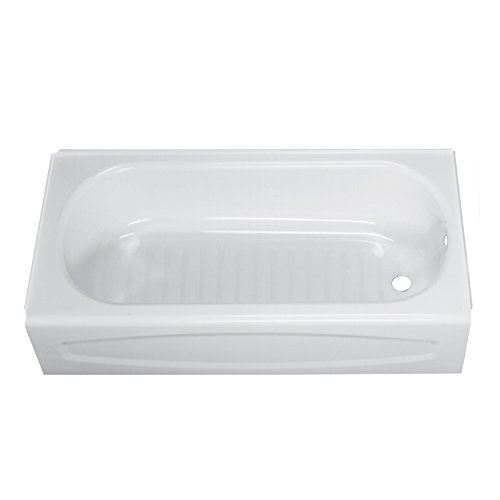 New Solar Soaking Bathtub with Right Hand Outlet, White, 5-Feet �C 0263112.020