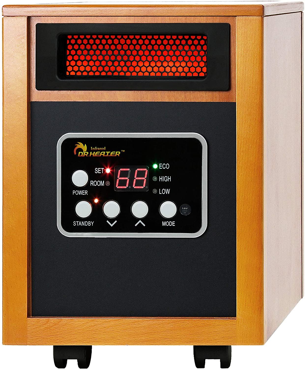 Heater Portable Space Heater, 1500-Watt/Cherry