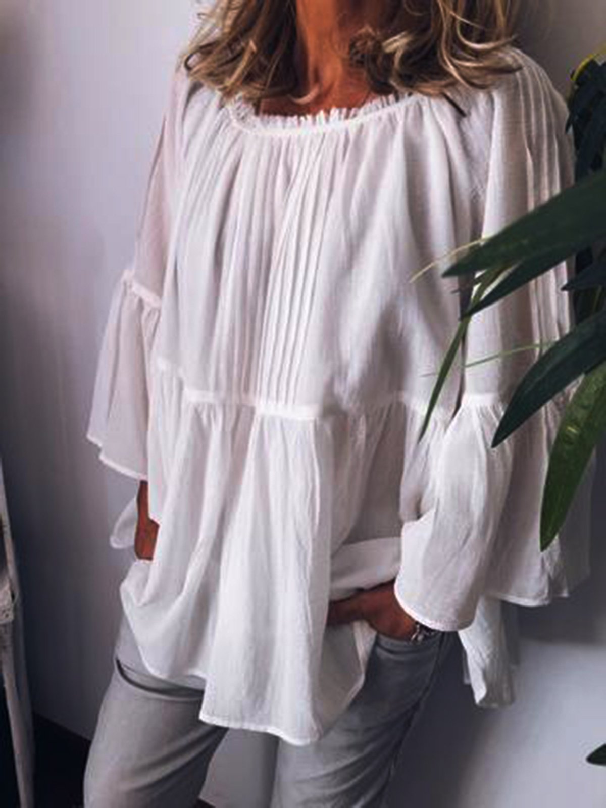 Long Sleeve Casual Shirts & Tops