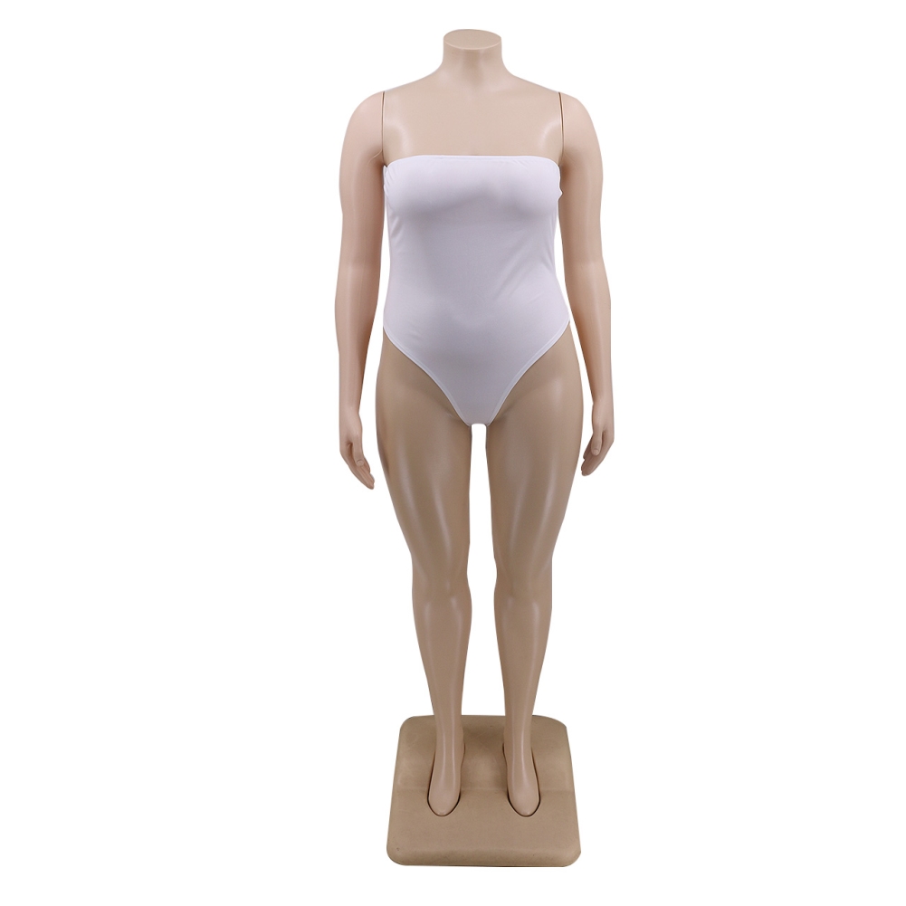 Plus Size Two Piece One Shoulder Mesh Club Dress