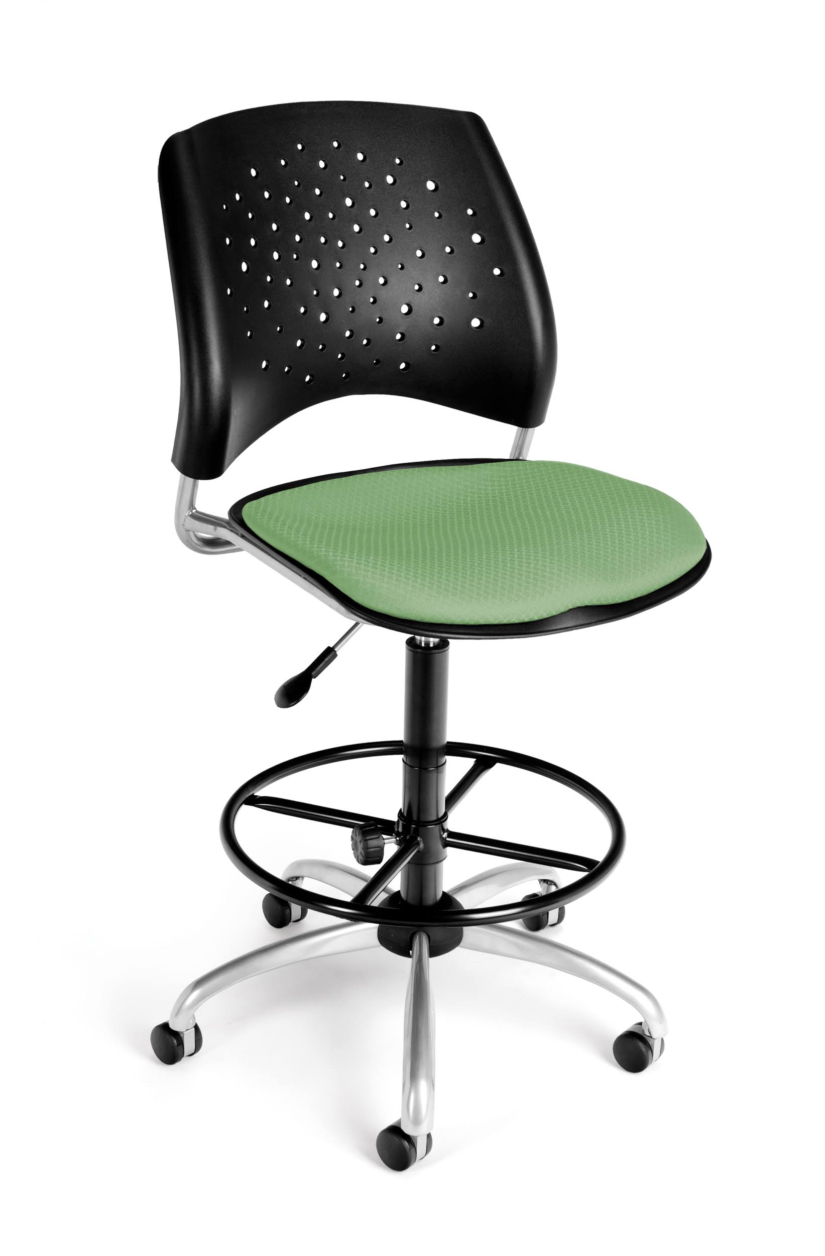 OFM Stars Swivel Chair, Sage Green