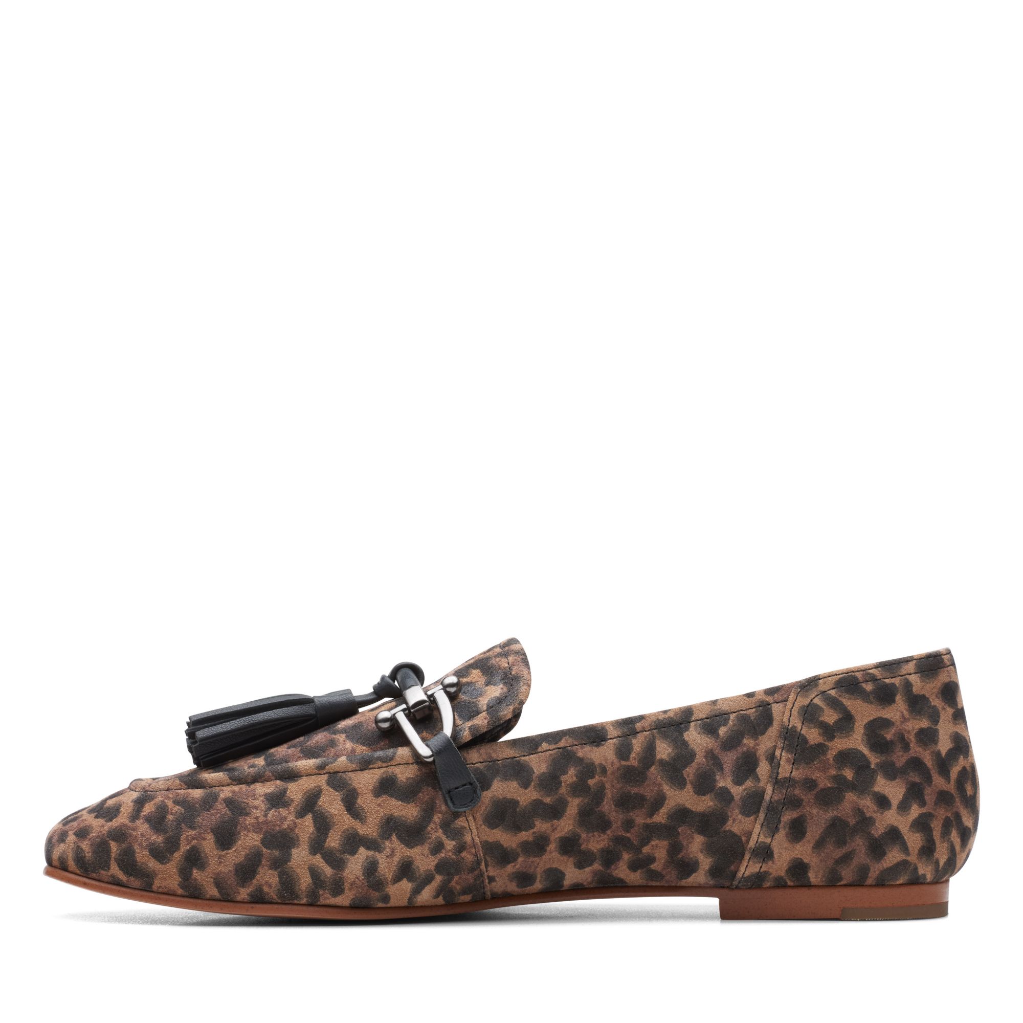Women Pure 2 Tassel Leopard Print