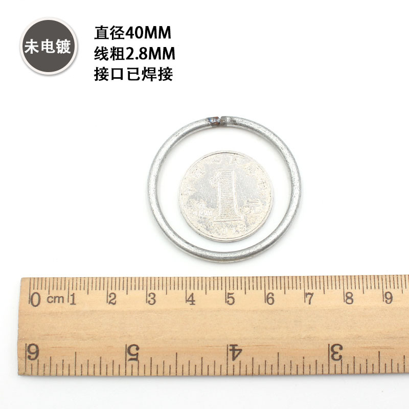厂家直销批发多规格捕梦网铁圈铁环焊接圆环金属圈大量现货15mm-1