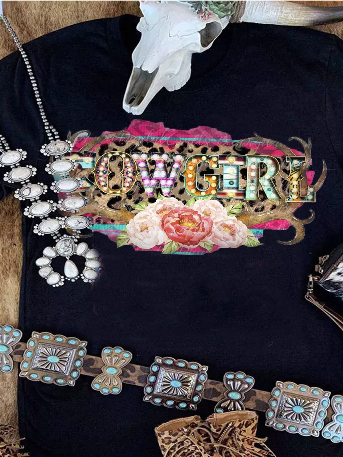 Vintage Crew Neck Shirts & Tops