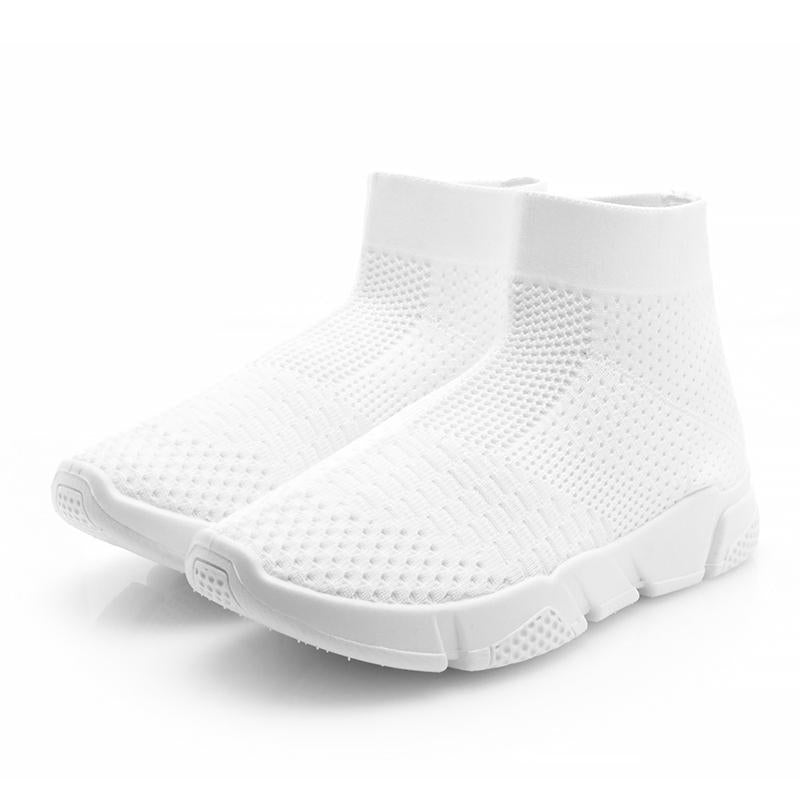Mesh Fabric High-top Breathable Sneaker
