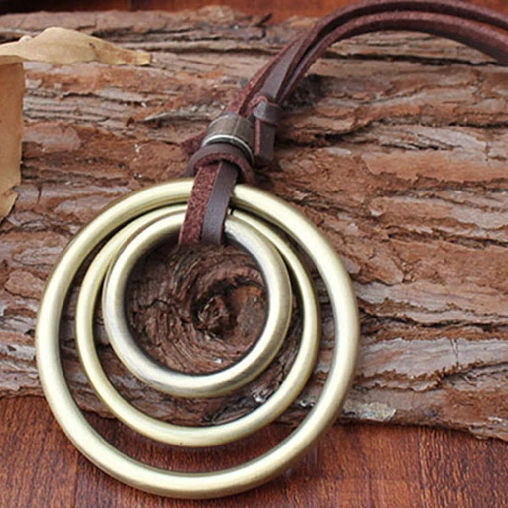 Retro Rings Necklace