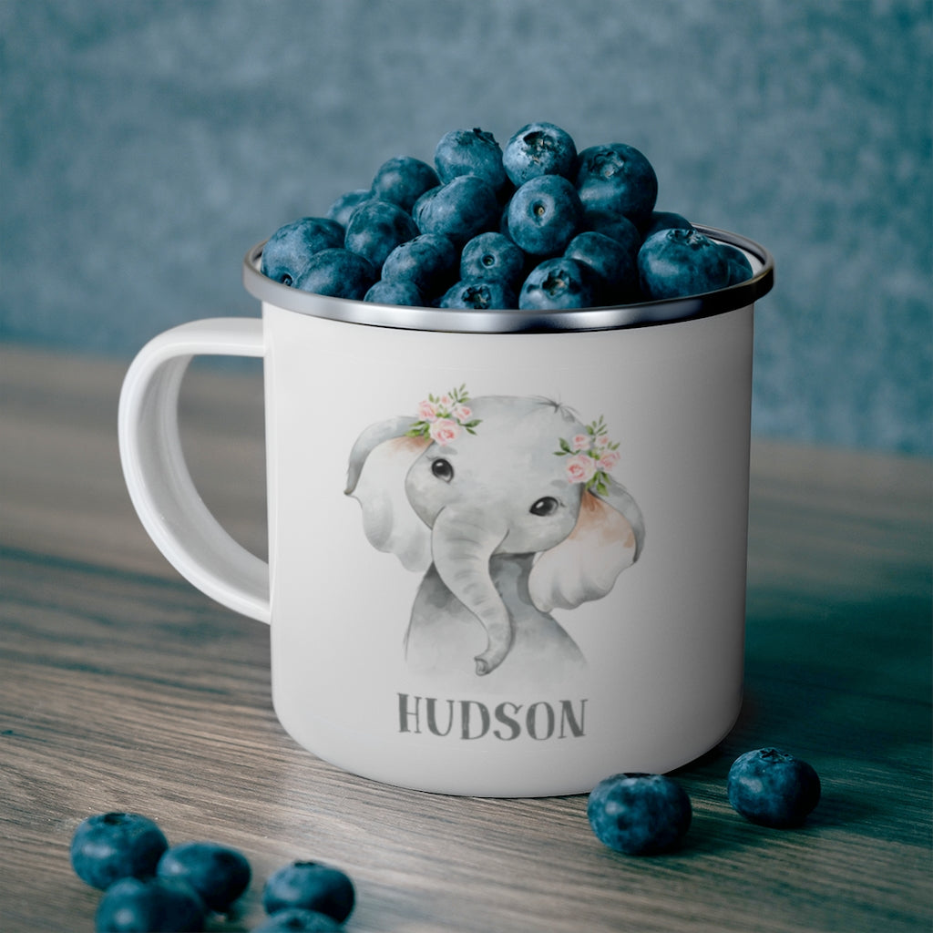 Custom Name Animal Enamel Campfire Mug ¢ô