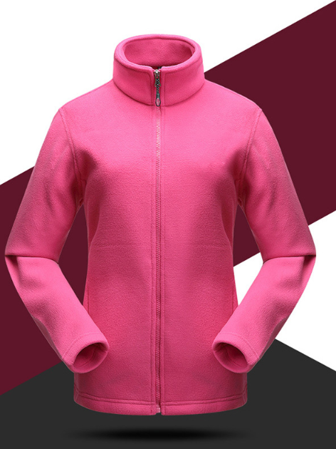 Outdoor Polar Fleece Breathable Windbreaker Shell Jacket