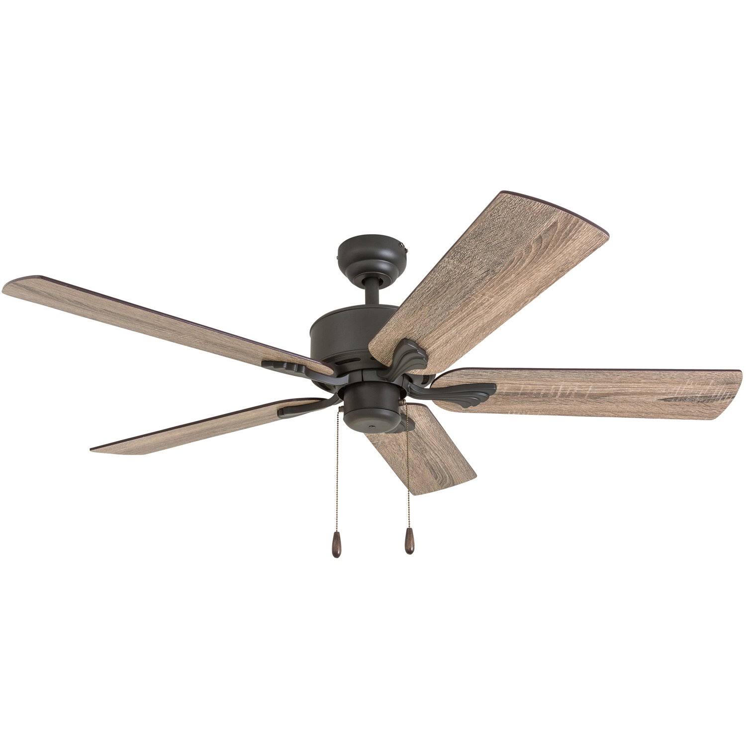 Prominence Home Glencrest Glencrest 52x22 5 Blade Indoor Ceiling Fan Aged Bronze