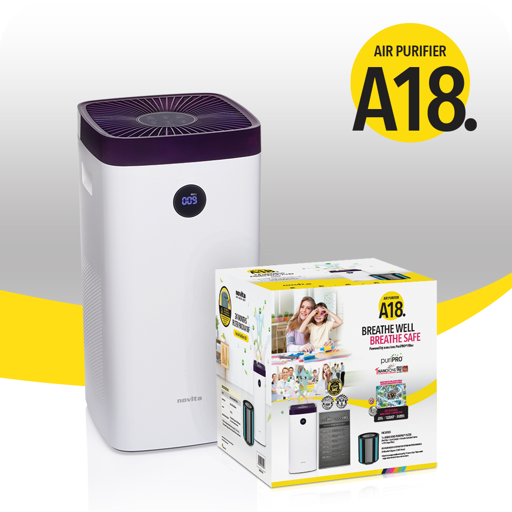 A18 nano ions PuriPRO? 24-Months Replacement Filter Pack �C B