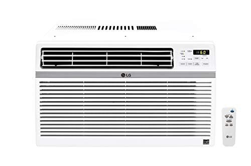 LG 12,000 BTU 115V Window-Mounted Air Conditioner with Remote Control