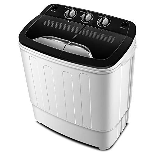 Portable Washing Machine with Drainage Pump �C Compact Twin Tub
