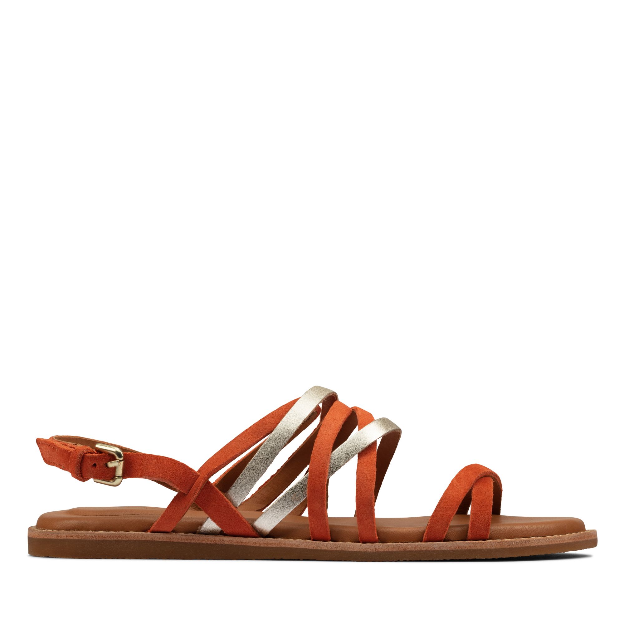 Women Sandals Karsea Ankle Bright Orange