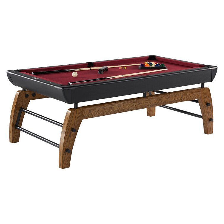HALL OF GAMES EDGEWOOD 7' POOL TABLE