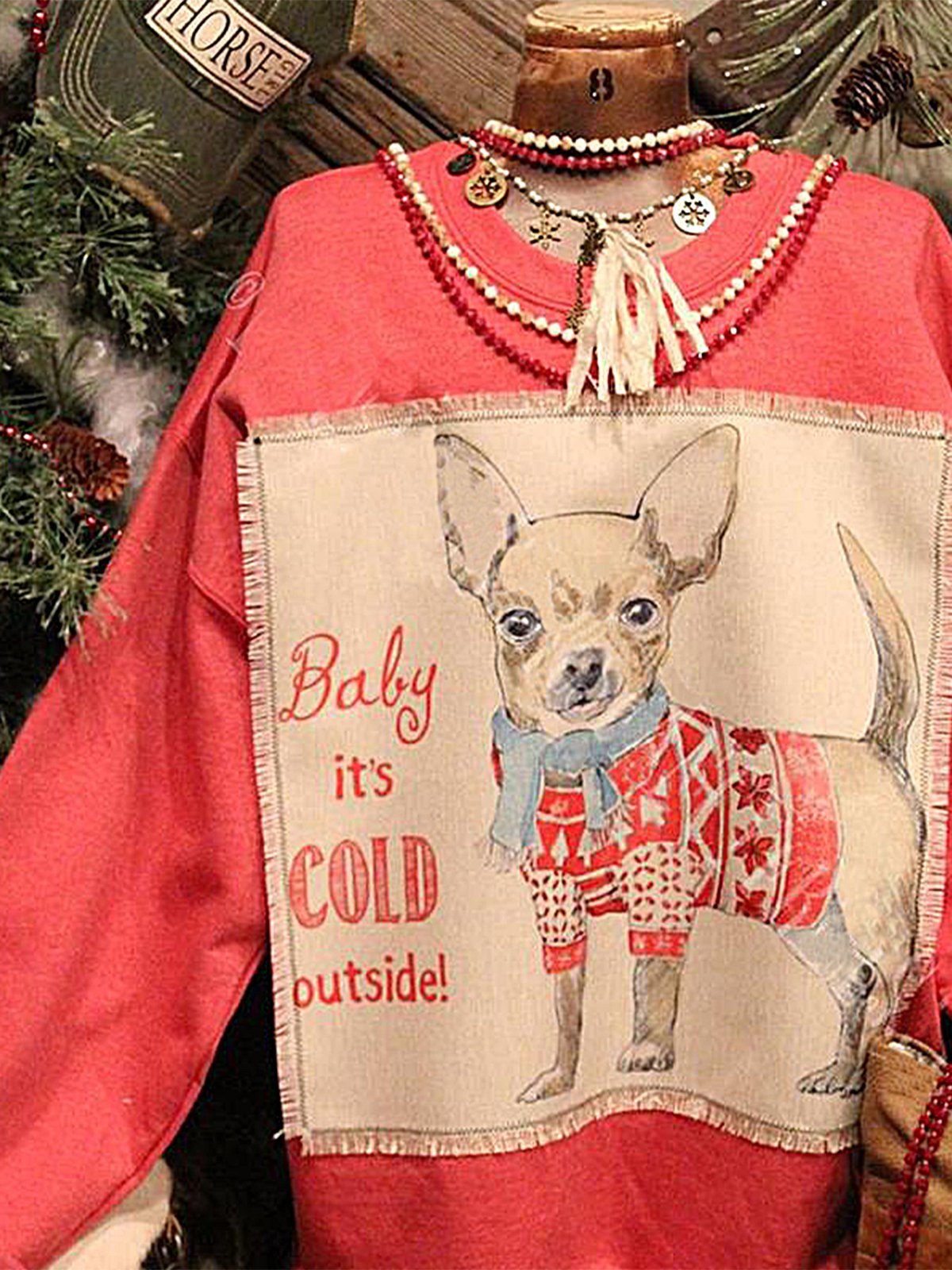 Party Long Sleeve Shift Tc Sweatshirt