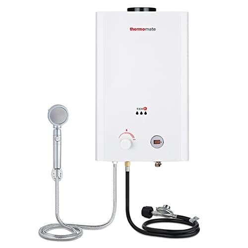 thermomate 16L Outdoor Water Heater, 4.23 GPM Propane Gas Water Heater