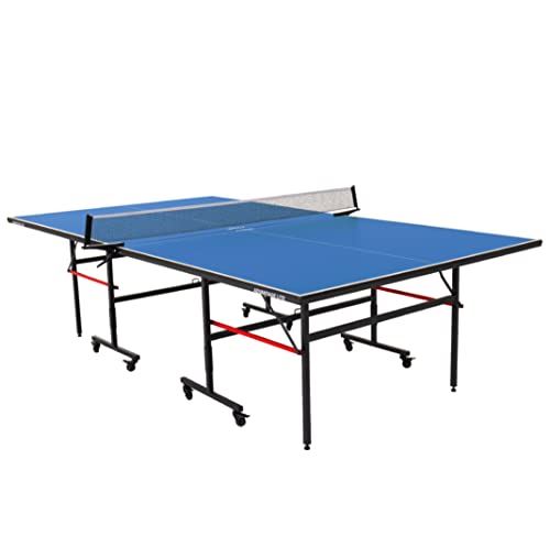 Advantage Competition Table Tennis Tables w/ Easy Attach & Remove Net for Indoor