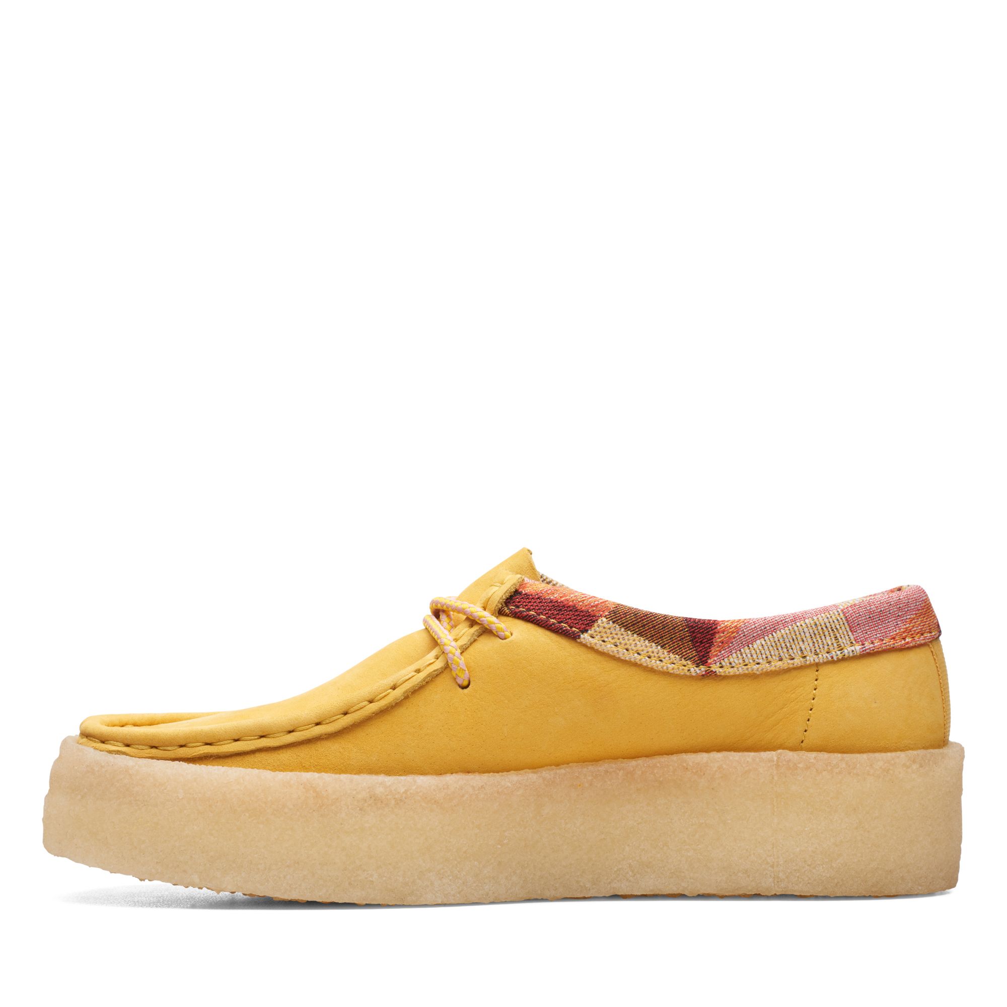 Women Wallabee Cup Yellow Nubuck