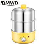 Electric Egg Boiler Food Steamer with Timer 2 Layers Stainless steel breakfast Steaming machine