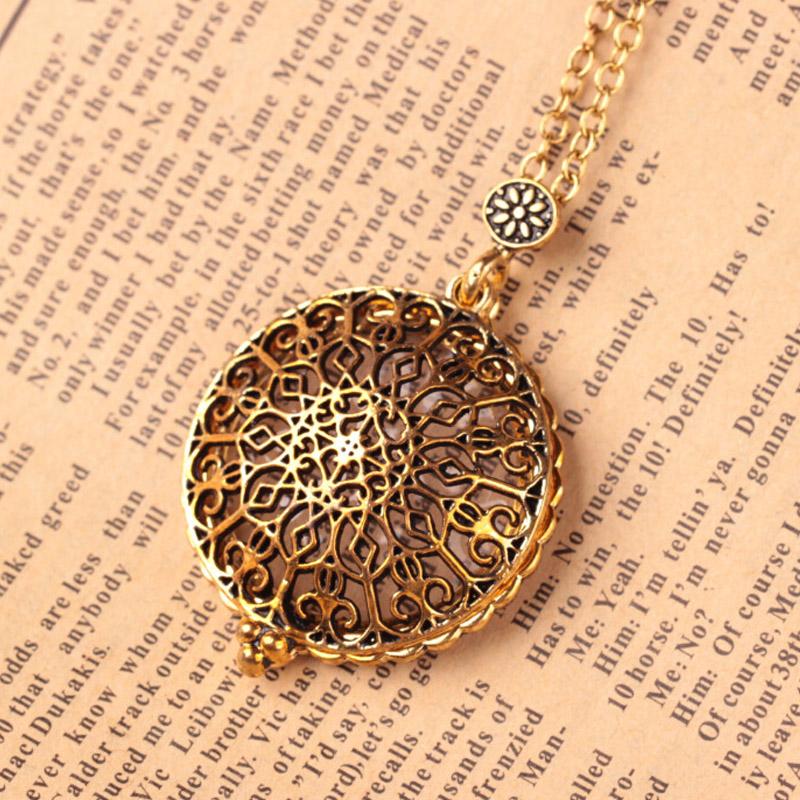 Vintage Origina lMagnifying Glass Pendant Plain Alloy Necklaces