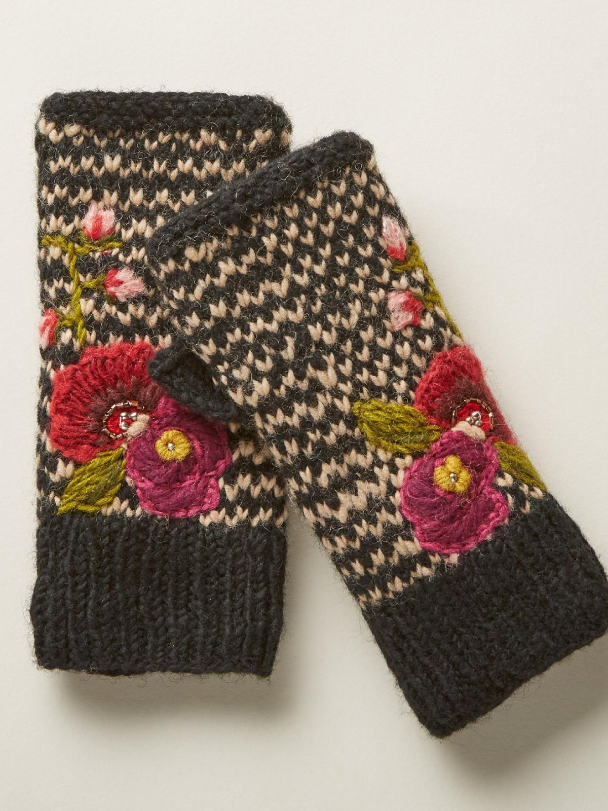 Casual Knit Gloves Handwarmers