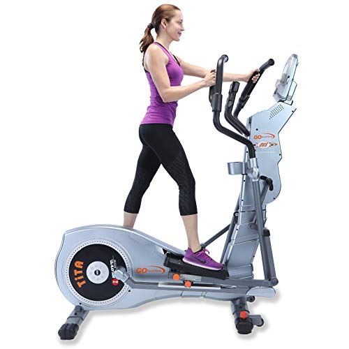 GOELLIPTICAL T-300MX Motorized VST 18���-22��� Elliptical Exercise Cross Trainer Machine- Silver