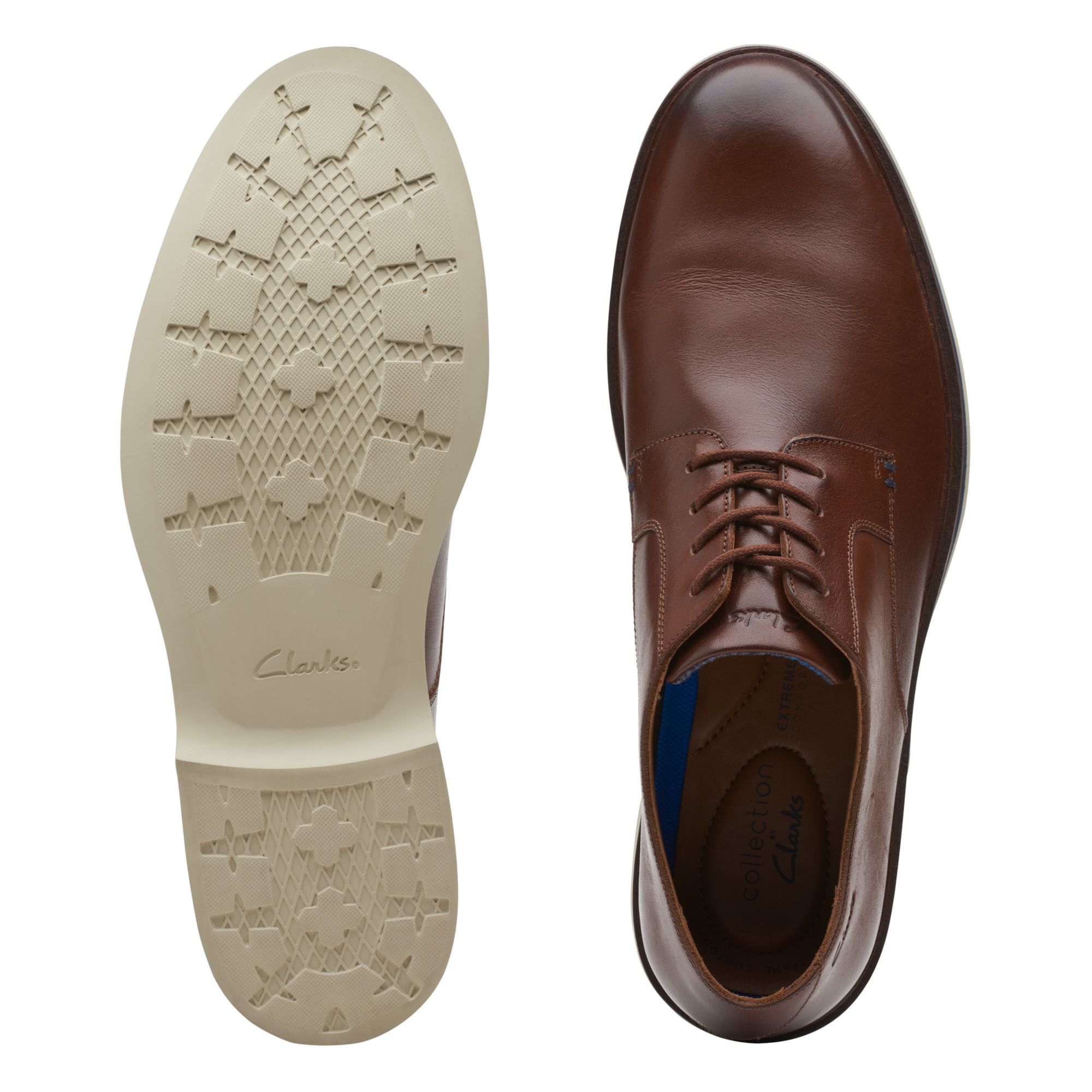 Men  Malwood Plain Dark Tan Lea