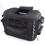 Motorcycle Dog Cat Palace Pet Carrier Pet Bag Black Tail Bag For Motorbikes