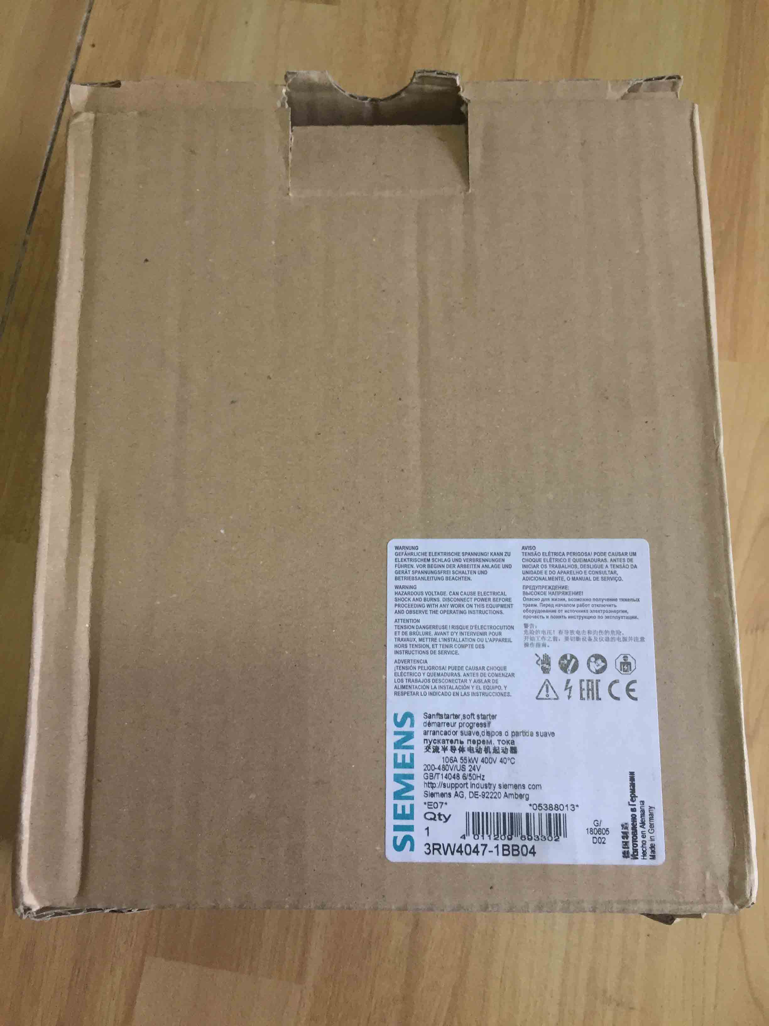 3RW4047-1BB04 SIEMENS original new factory sealed