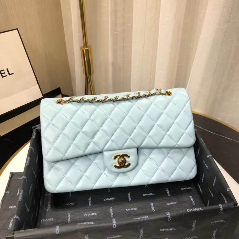 high quality handbag 119007 lambskin flap bag 1112