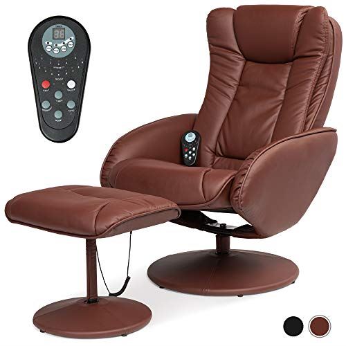 Faux Leather Electric Massage Recliner Chair for Home & Office w/ Remote Control