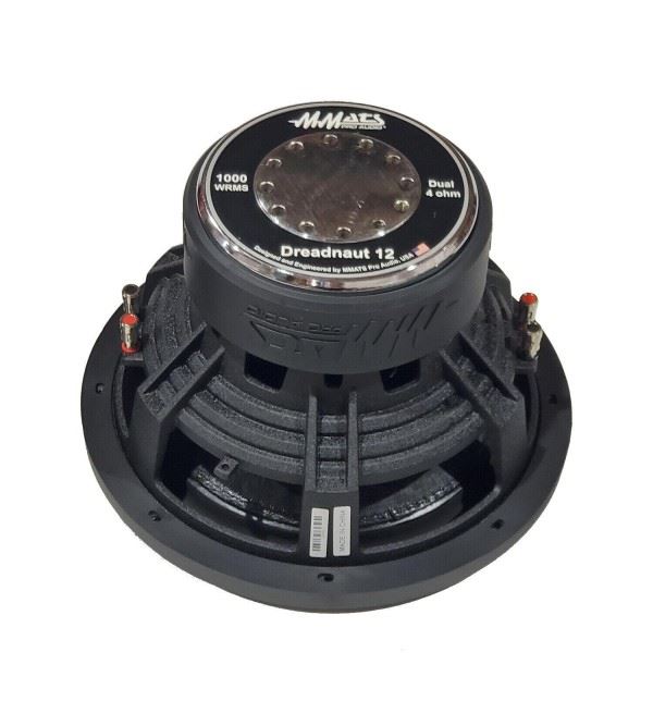 12��� inch Mmats Dreadnaut  DVC 4ohm 1000watts RMS