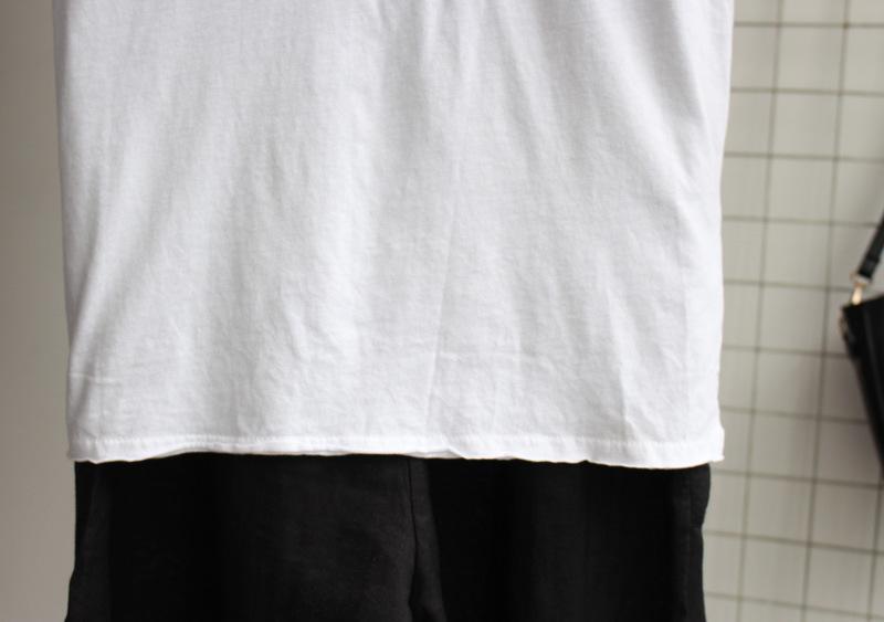 White Cotton Sleeveless Shirts & Tops