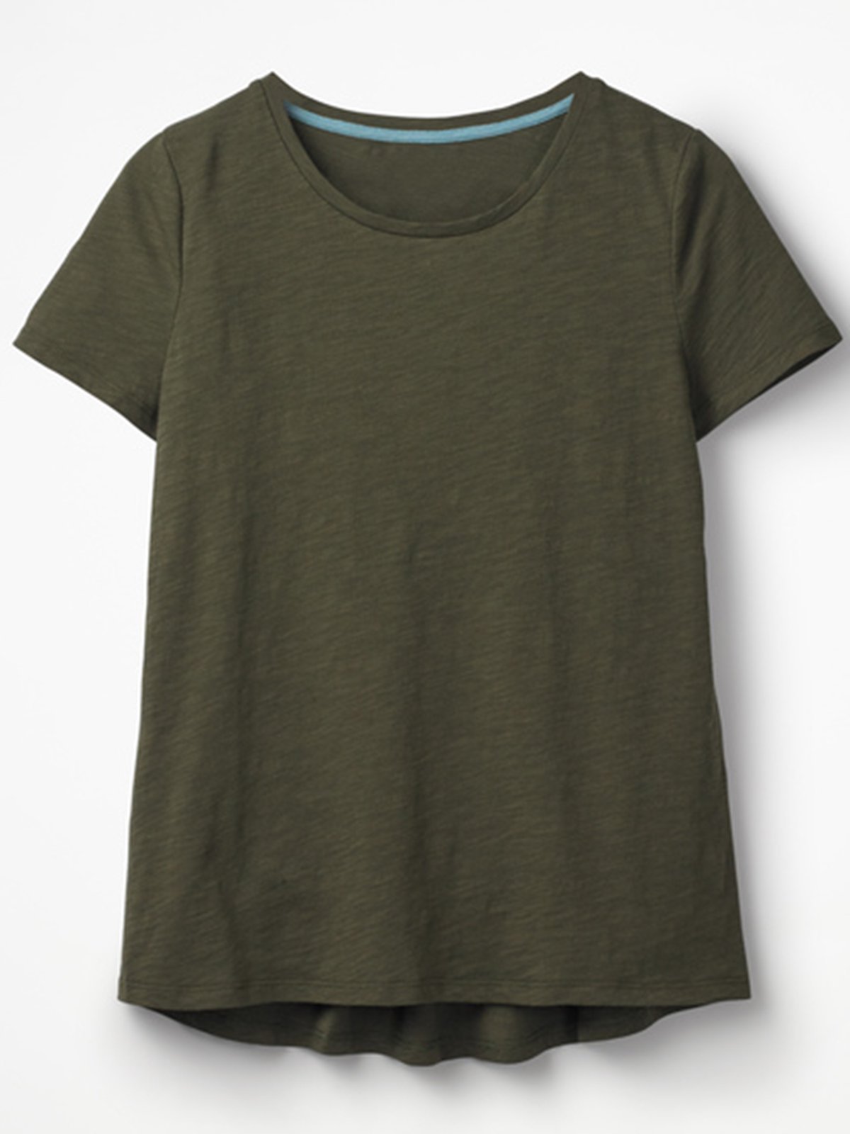 Short Sleeve Cotton-Blend Shirts & Tops