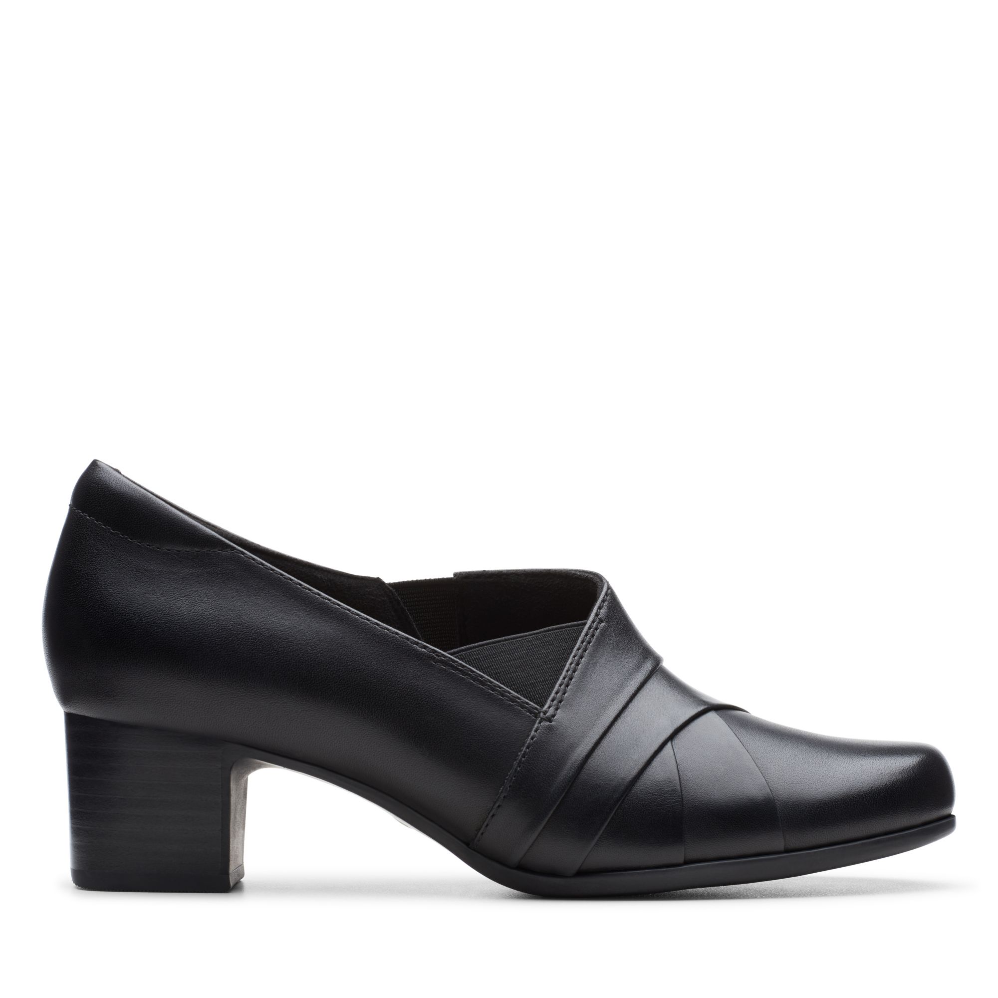 Women  Un Damson Adele Black Leather
