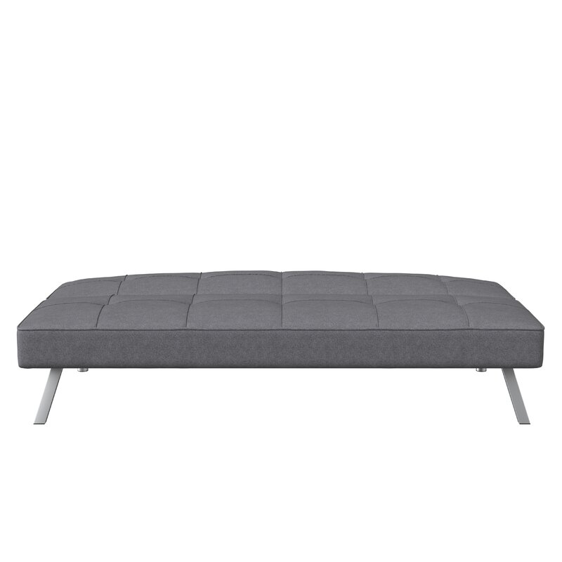 Full 66.1'' Wide Tufted Back Convertible Sofa