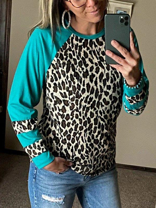 Cotton-Blend Casual Long Sleeve Shirts & Tops