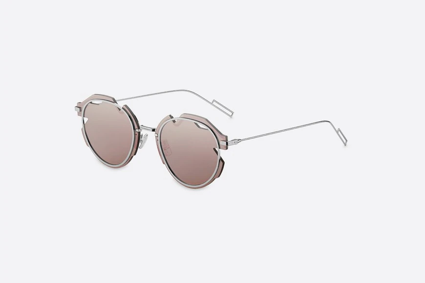 DiorBreaker Pink-Mirrored Pantos Sunglasses