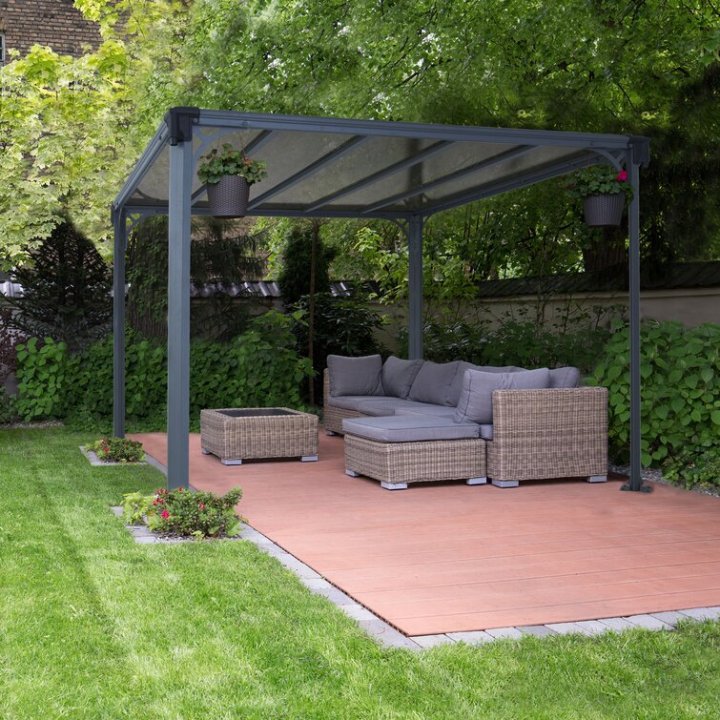 Milano 10 Ft. W x 10 Ft. D Aluminum Patio Gazebo