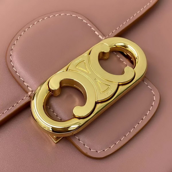 【原版皮】赛琳/Celine Maillon肩背包，简约无多余的修饰，高级的质感，Logo五金镂空设计增添包的独特，一见倾心，外牛皮，内衬羊皮，款号：191343