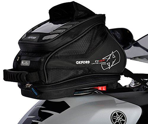 Oxford OL290 Black 4 L Tank Bag (Q4R Quick Release Motorcycle)