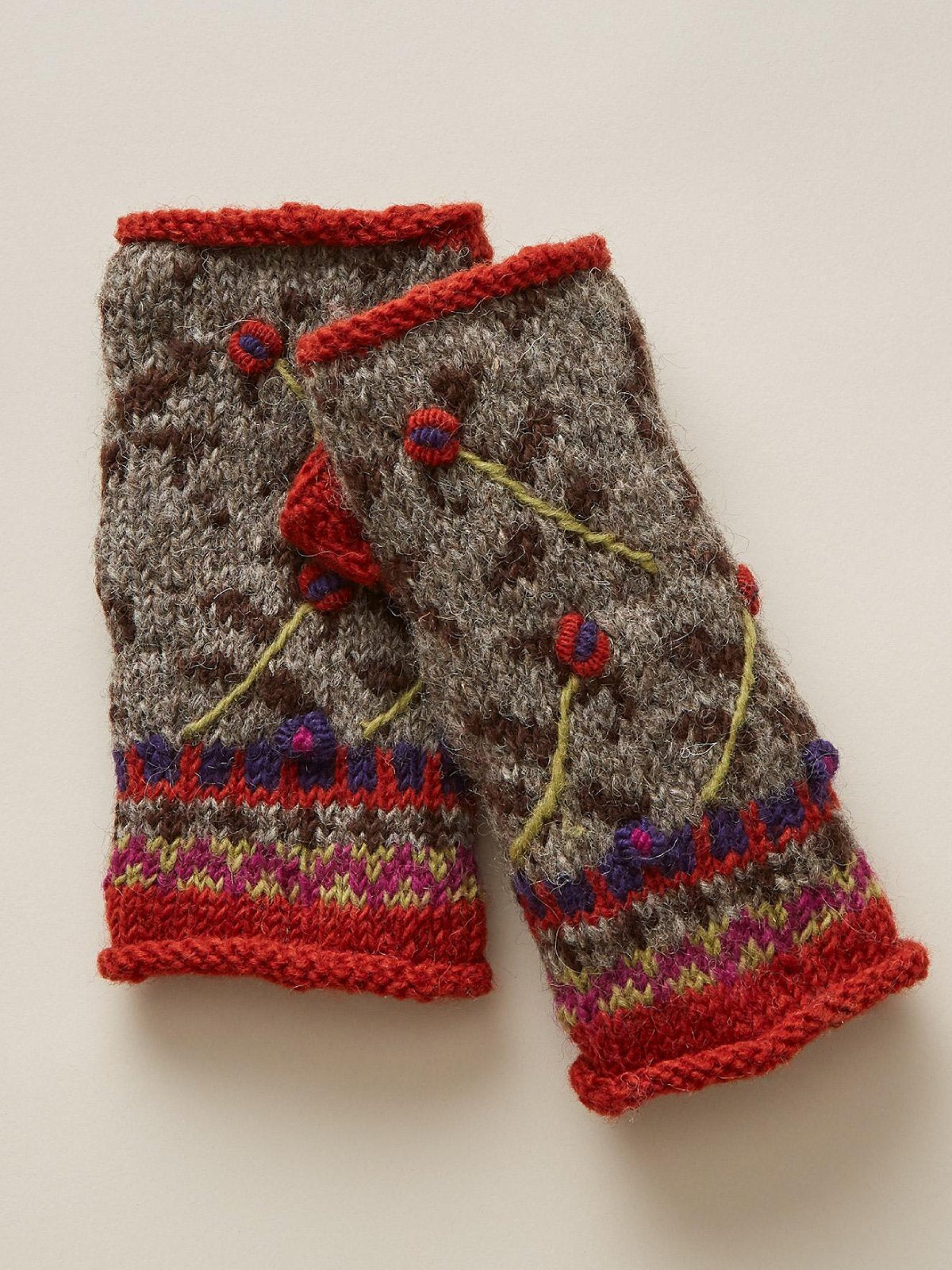 Casual Knit Gloves Handwarmers