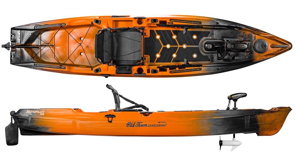2022 Old Town Sportsman Auto Pilot 120 Fishing Kayak w/Spot Lock