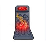 Full Body Heated Massage Mattress Mat w/ Deep Tissue Kneading for Home & Office