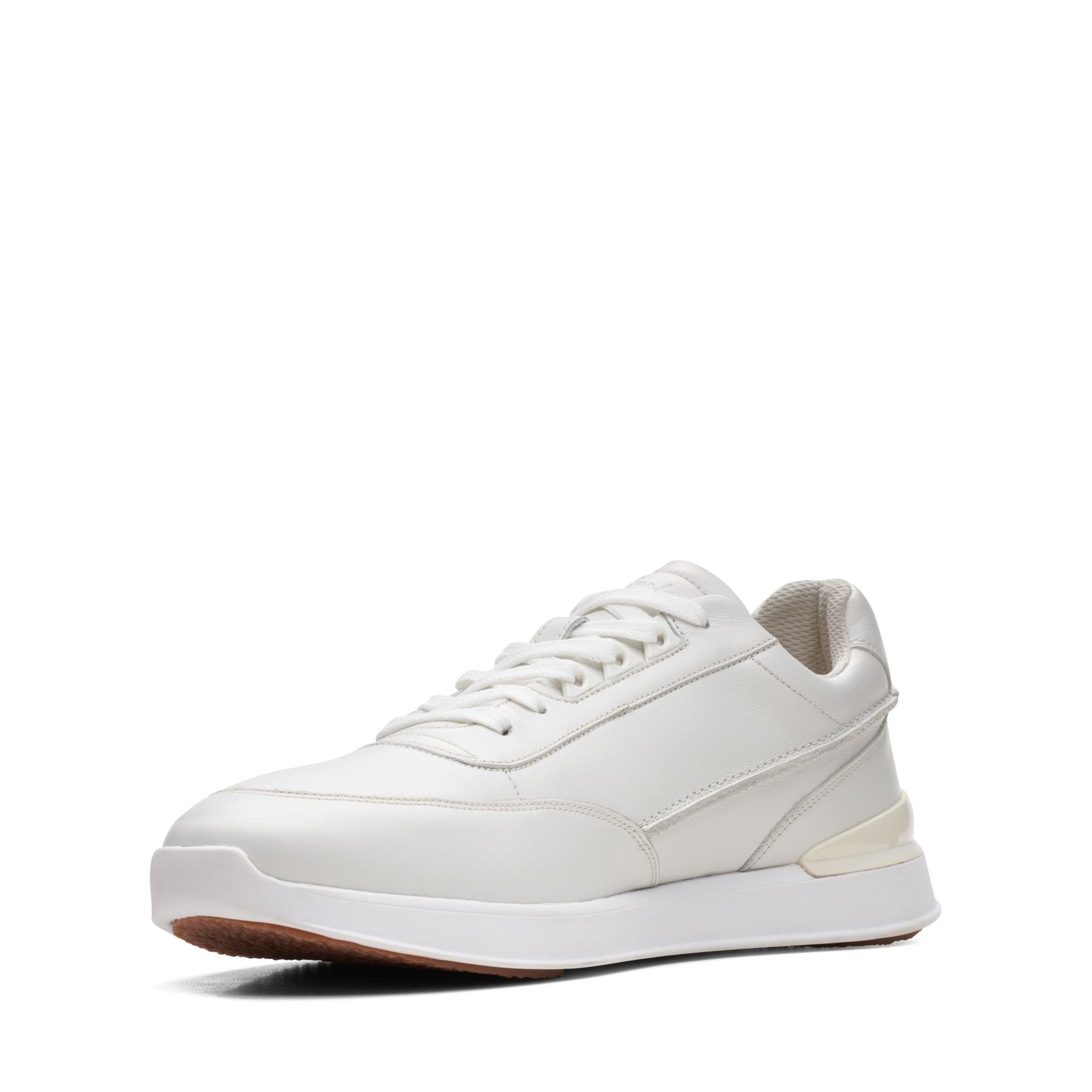 Men  RaceLite Lace White Leather